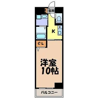 YOSHIX代官町【7階】の間取り