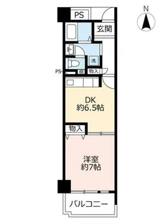 UR白鳥パークハイツ日比野東【0030209号室】の間取り
