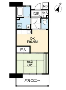 UR香里ヶ丘けやき東街【0130305号室】の間取り