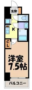 エスリード上前津テルツェ【4階】の間取り