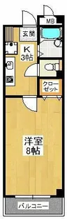 ビラロゼオ【3階】の間取り