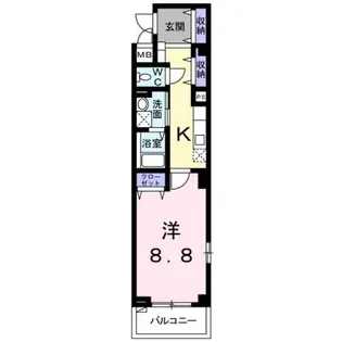 グラン・シエル【2階】の間取り