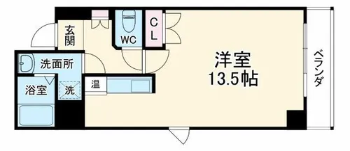 大阪謄写館ビル【6階】の間取り