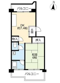 UR醍醐石田【0150810号室】の間取り