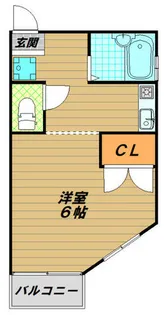 シュクレ須磨【2階】の間取り