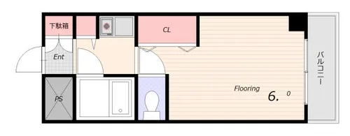 ステーションプラザ神戸西【3階】の間取り