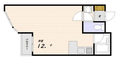 URBビル【6階】の間取り