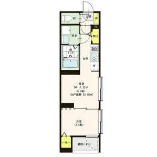 NEXUS Nagoya(ネクサスナゴヤ)【1階】の間取り