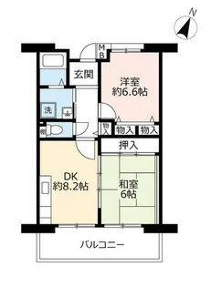 UR香里ヶ丘けやき東街【0130107号室】の間取り