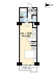 UR谷町四丁目シティハイツ【0000904号室】の間取り