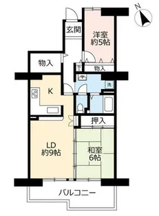 URルミナス箕面の森五番街【0150403号室】の間取り
