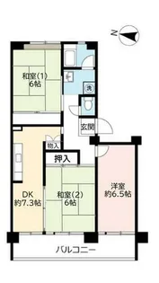 URポートアイランド【0630509号室】の間取り