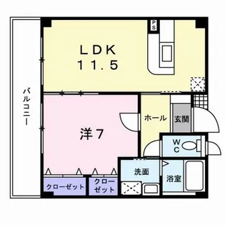 ボーチェ【2階】の間取り