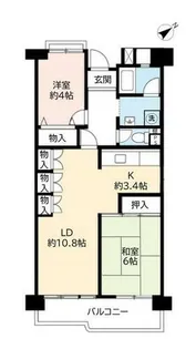 URポートアイランド【0560623号室】の間取り
