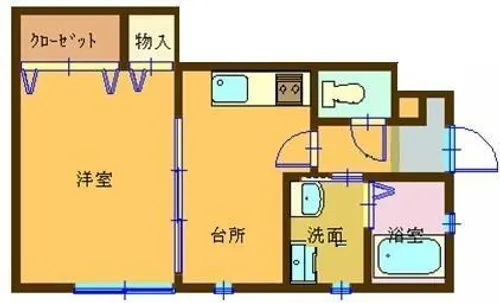 エクセレントコート【A102号室】の間取り