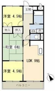 テルース21千代ビル【3階】の間取り