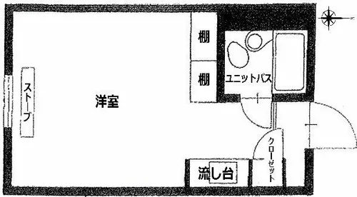 シャンボール札幌【5階】の間取り