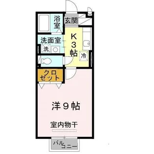 コンフォートM-Ⅱ【2階】の間取り