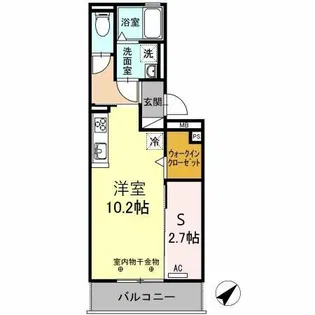 アンセム【2階】の間取り