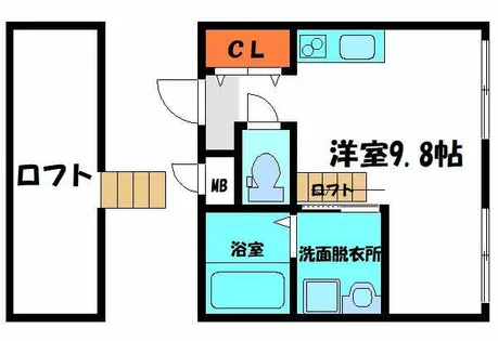 1Rの間取り画像