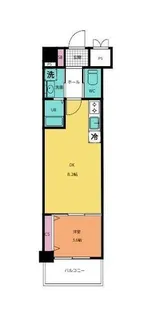 エルザグランツ黄金【1302号室】の間取り