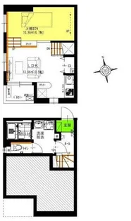 SQUARE大同【2階】の間取り