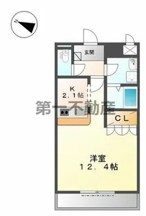ウィンド ヒル【2階】の間取り