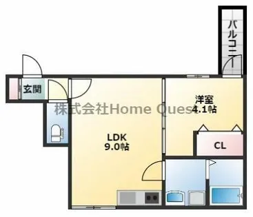 アンサー友井【1階】の間取り