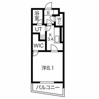 愛知県春日井市如意申町8丁目【マンション】の間取り