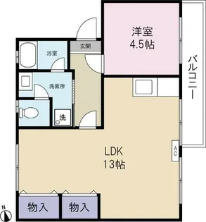 祥和ハイツ【302号室】の間取り