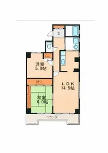 グランセーブル高岳【4階】の間取り