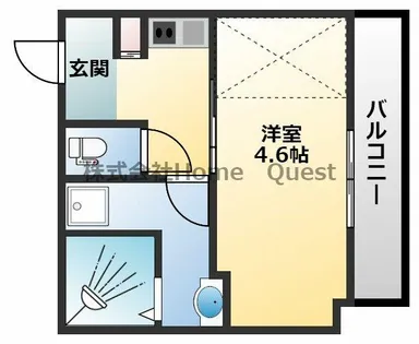 グリーンヴィレッジ【2階】の間取り