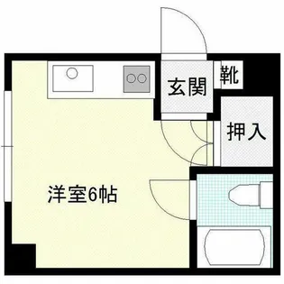 くきつマンション【305号室】の間取り