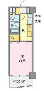 けやき通り【703号室】の間取り