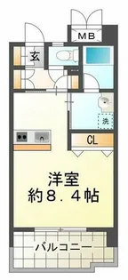 ローデンブルグ運動公園【5階】の間取り