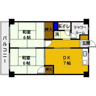 インフィニティビル【403号室】の間取り