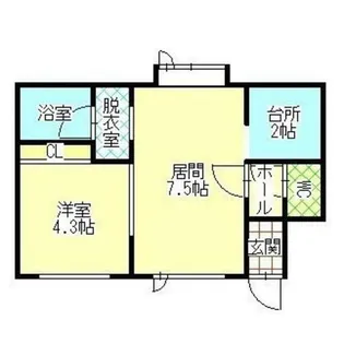 アルファ2【102号室】の間取り