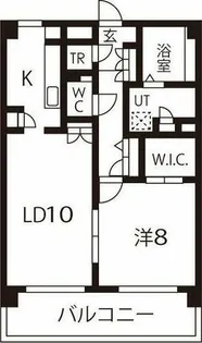 エルーデメイファ【1階】の間取り