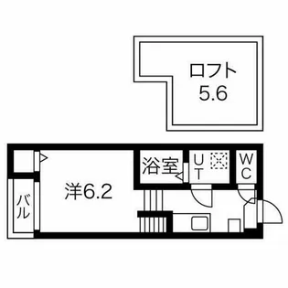キララハイツ【1階】の間取り