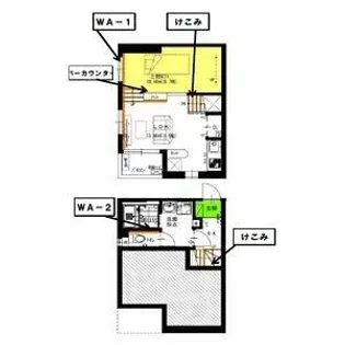 SQUARE大同(スクエア大同)【2階】の間取り