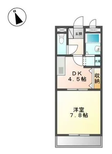 シャイン ハート【1階】の間取り