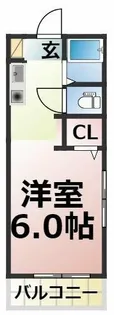 富士レイホービル第5【2階】の間取り