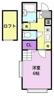 パンシオンビラ A棟【1階】の間取り