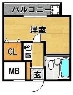 ジャルダン三田5番館【1階】の間取り