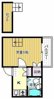 藤井寺第6マンション【1階】の間取り
