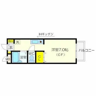 メゾン香露園【2階】の間取り