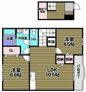 MEDLLA【2階】の間取り