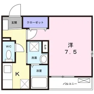 Maison deNAGOMI【1階】の間取り