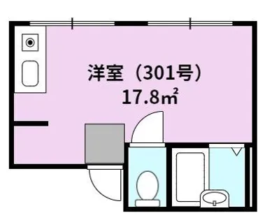 サンヒルズ2【3階】の間取り