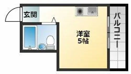 リバーフロントKS【3階】の間取り